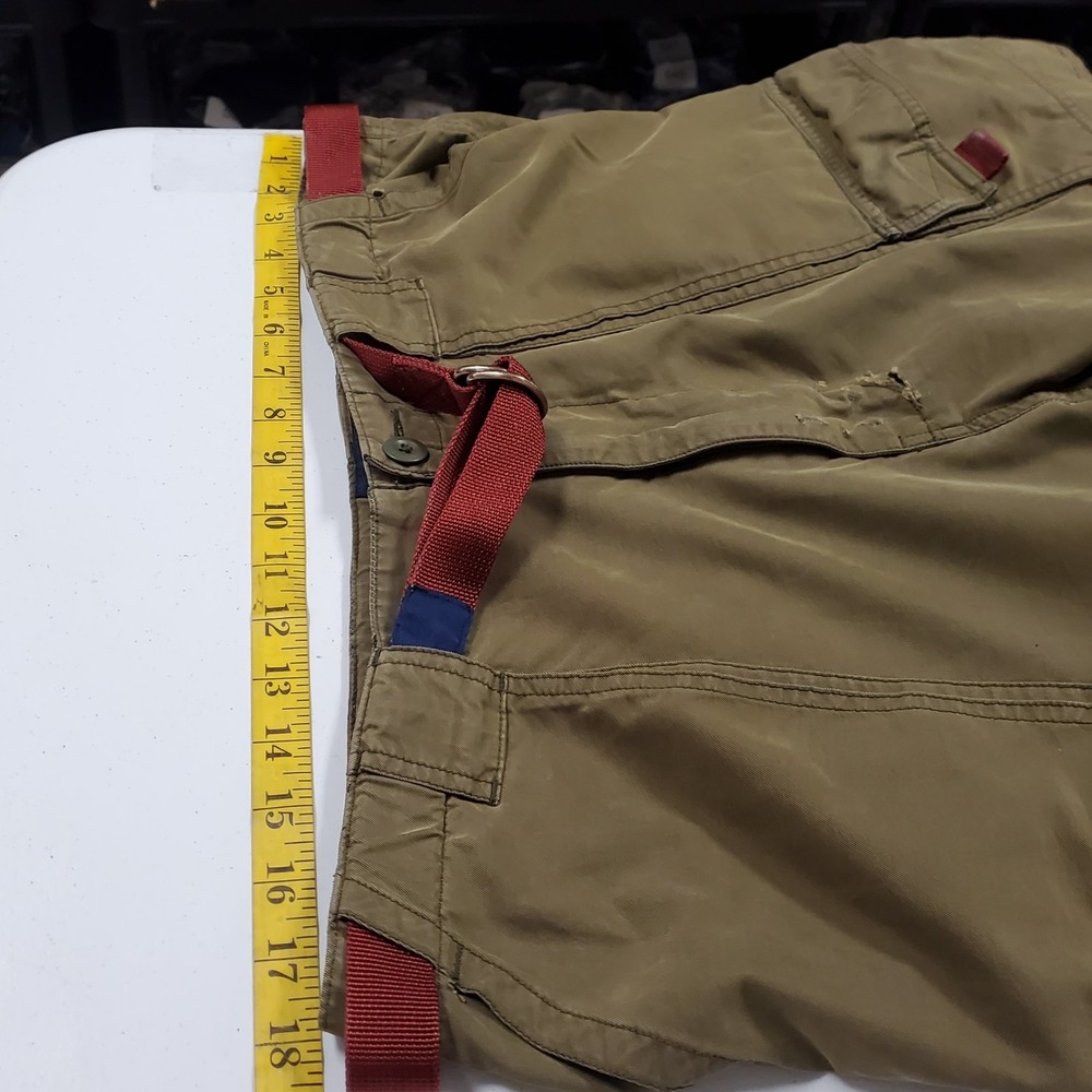 Abercrombie & Fitch Mens Vintage Y2K Paratrooper Pants Size L Military Cargo - Picture 6 of 14
